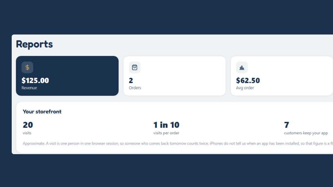 Customers and reports